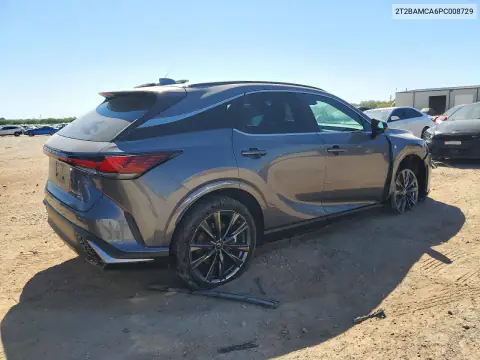 2T2BAMCA6PC008729 — 2023 Lexus RX, zdjęcie 3 z Copart, Uszkodzenia podwozia