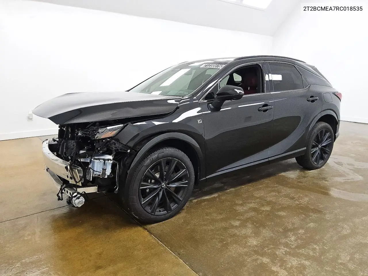 2T2BCMEA7RC018535 Lexus RX 2024 — повреждение Передняя часть, фото до ремонта