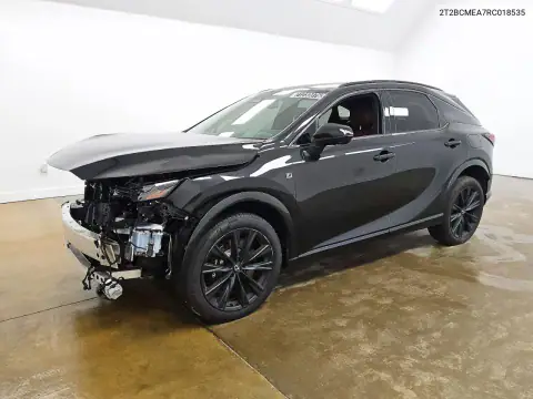 2T2BCMEA7RC018535 — 2024 Lexus RX, Передняя часть, фото до ремонта