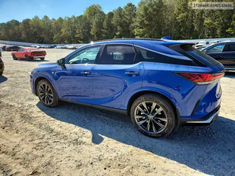 2T2BAMCA0RC053636 — 2024 Lexus RX, zdjęcie 2 z Copart, Drobne wgniecenia i rysy