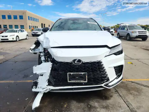 2T2BCMEA8RC020164 — 2024 Lexus RX, წინა ნაწილი, ფოტოები შეკეთებამდე