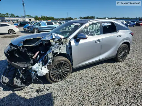 2T2BAMBAXRC045495 — 2024 Lexus RX, Przód, zdjęć przed naprawą