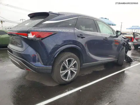 2T2BAMBAXRC039065 — 2024 Lexus RX, фото 3 з Copart, Передня частина