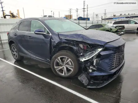2T2BAMBAXRC039065 — 2024 Lexus RX, фото 4 з Copart, Передня частина