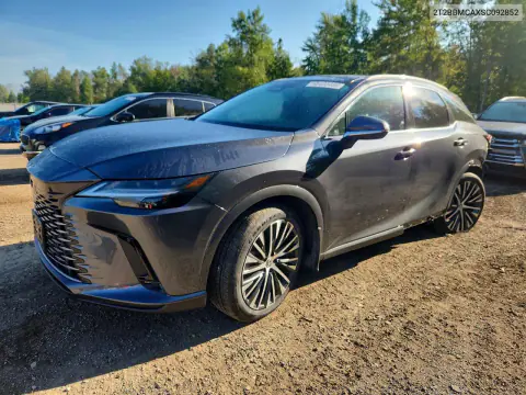 2T2BBMCAXSC092852 — 2025 Lexus RX, Боковая часть, фото до ремонта