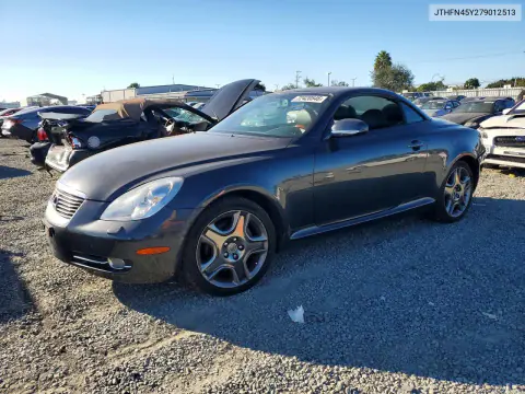 JTHFN45Y279012513 — 2007 Lexus SC, Задняя часть, фото до ремонта