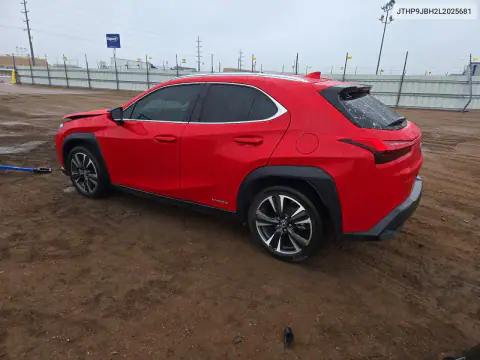 JTHP9JBH2L2025681 — 2020 Lexus UX, фото 2 с аукциона Copart, Боковая часть