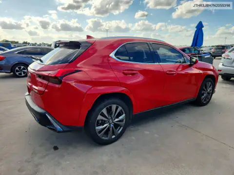 JTHR3JBH7N2055398 — 2022 Lexus UX, фото 3 с аукциона Copart, Боковая часть