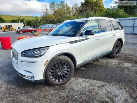 5LM5J7XC6MGL08940 — 2021 Lincoln Aviator, Боковая часть, фото до ремонта