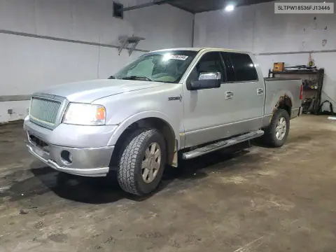 5LTPW18536FJ13446 — 2006 Lincoln Mark LT, Передняя часть, фото до ремонта