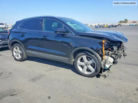 2017 Lincoln Mkc Premiere VIN 5LMCJ1C92HUL40032 фото 4