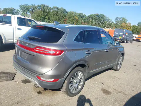 5LMCJ3D99HUL30852 — 2017 Lincoln MKC, photo 3 from Copart, Flood