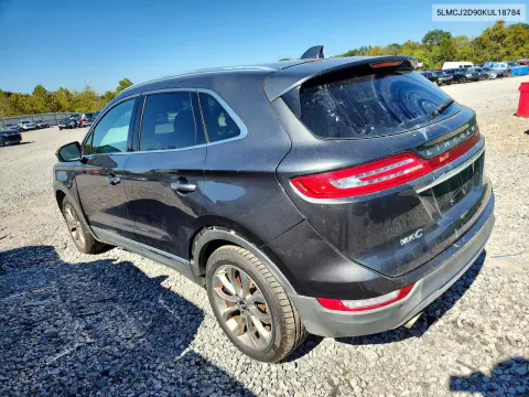 2019 Lincoln Mkc Select VIN 5LMCJ2D90KUL18784 фото 2