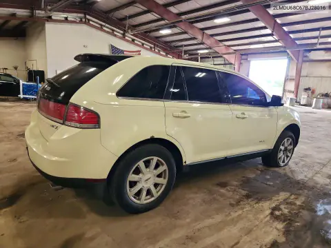2007 Lincoln Mkx VIN 2LMDU68C67BJ28016 фото 3
