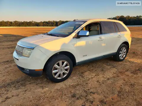 2LMDU68C77BJ31426 — 2007 Lincoln MKX, Крыша, фото до ремонта