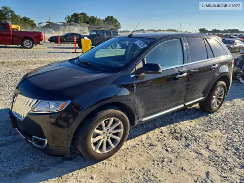 2LMDJ6JK3CBL08977 — 2012 Lincoln MKX, Передняя часть, фото до ремонта
