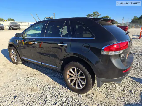2LMDJ6JK3CBL08977 — 2012 Lincoln MKX, photo 2 from Copart, Front end