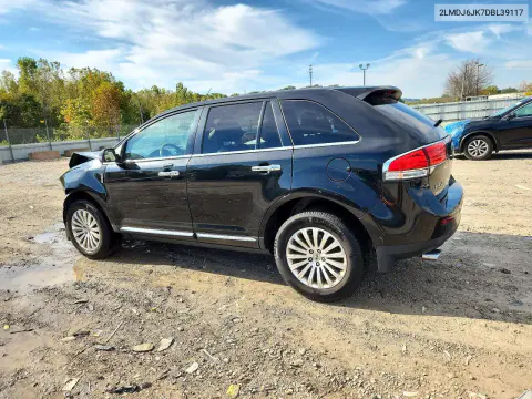 2013 Lincoln Mkx VIN 2LMDJ6JK7DBL39117 фото 2