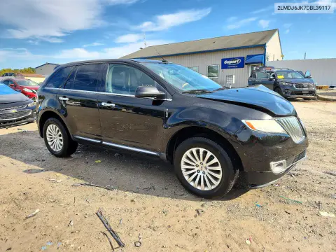 2013 Lincoln Mkx VIN 2LMDJ6JK7DBL39117 фото 4