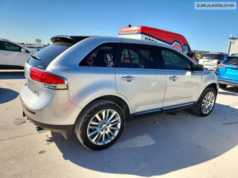 2015 Lincoln Mkx VIN 2LMDJ6JK0FBL29189 фото 3