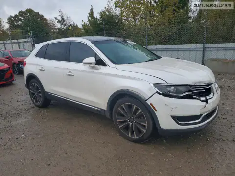 2LMTJ6LR6GBL51978 — 2016 Lincoln MKX, photo 4 from Copart, Front end
