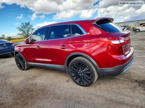 2LMPJ6LR8GBL38313 — 2016 Lincoln MKX, фото 2 с аукциона Copart, Передняя часть