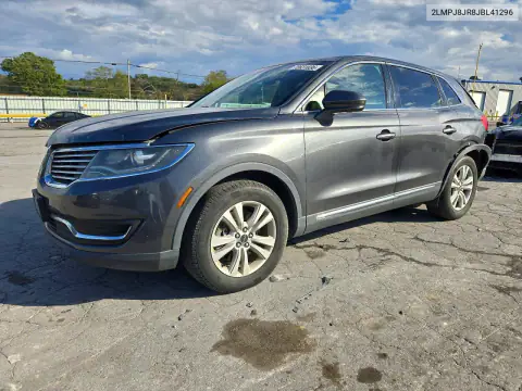 2LMPJ8JR8JBL41296 — 2018 Lincoln MKX, Задняя часть, фото до ремонта