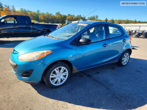 JM1DE1HZ4B0112105 — 2011 Mazda 2, Звичайний знос, фото до ремонту