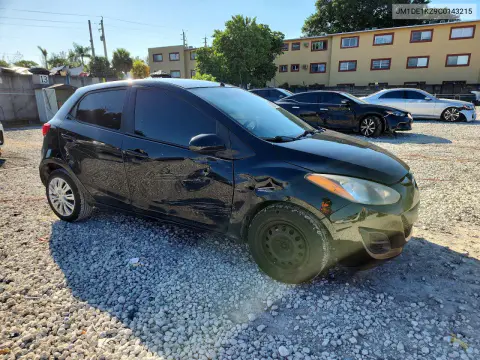 2012 Mazda Mazda2 VIN JM1DE1KZ9C0143215 фото 4