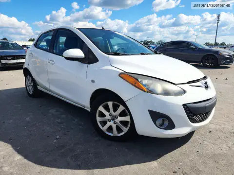 2013 Mazda Mazda2 VIN JM1DE1LY3D0158140 фото 4