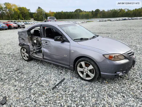 2004 Mazda 3 S VIN JM1BK123941211472 фото 4