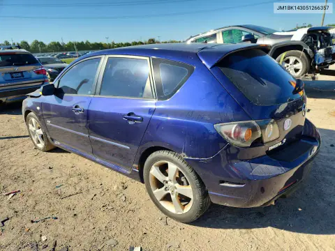 2005 Mazda 3 Hatchback VIN JM1BK143051266357 фото 2