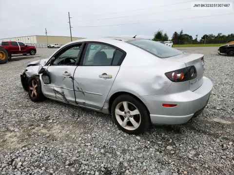 2005 Mazda 3 S VIN JM1BK323251307487 фото 2
