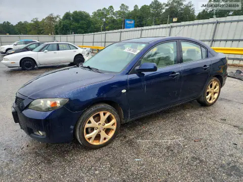 JM1BK32F291248859 — 2009 Mazda 3, Боковая часть, фото до ремонта