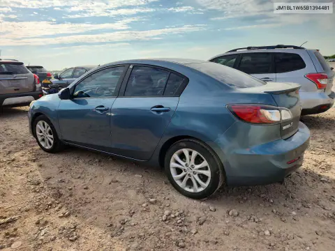 2011 Mazda 3 S VIN JM1BL1W65B1394481 фото 2