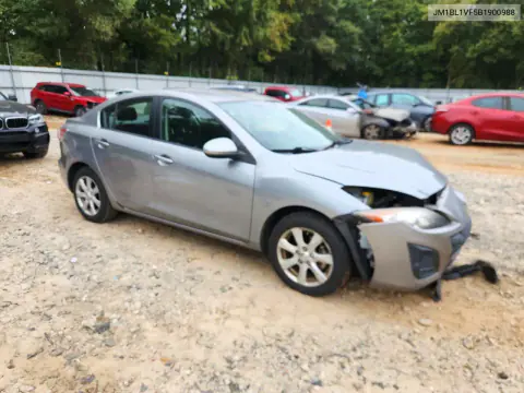 2011 Mazda 3 I VIN JM1BL1VF5B1900988 фото 4