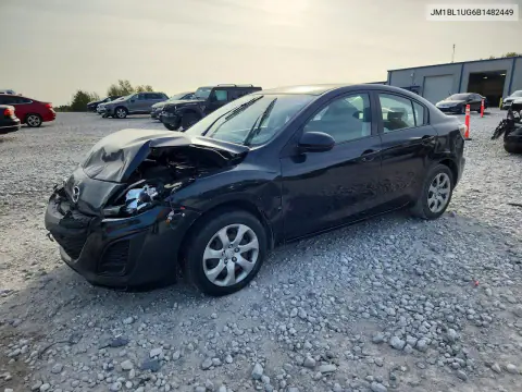 JM1BL1UG6B1482449 — 2011 Mazda 3, Передняя часть, фото до ремонта