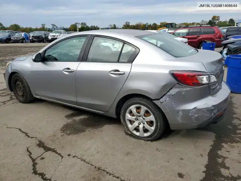JM1BL1UG8B1408644 — 2011 Mazda 3, фото 2 с аукциона Copart, Задняя часть