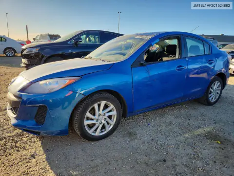 2012 Mazda 3 I VIN JM1BL1VF2C1524882 фото 1