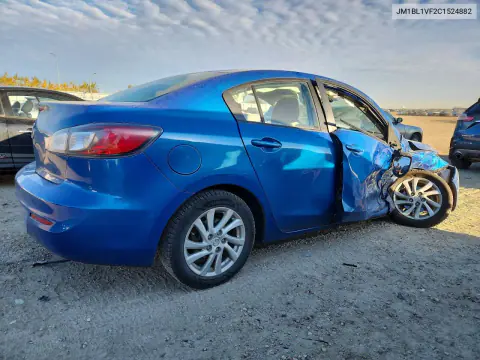 2012 Mazda 3 I VIN JM1BL1VF2C1524882 фото 3