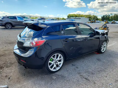 2012 Mazda Speed 3 VIN JM1BL1L45C1683655 фото 3
