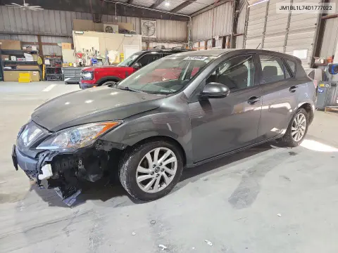 JM1BL1L74D1777022 — 2013 Mazda 3, Передняя часть, фото до ремонта