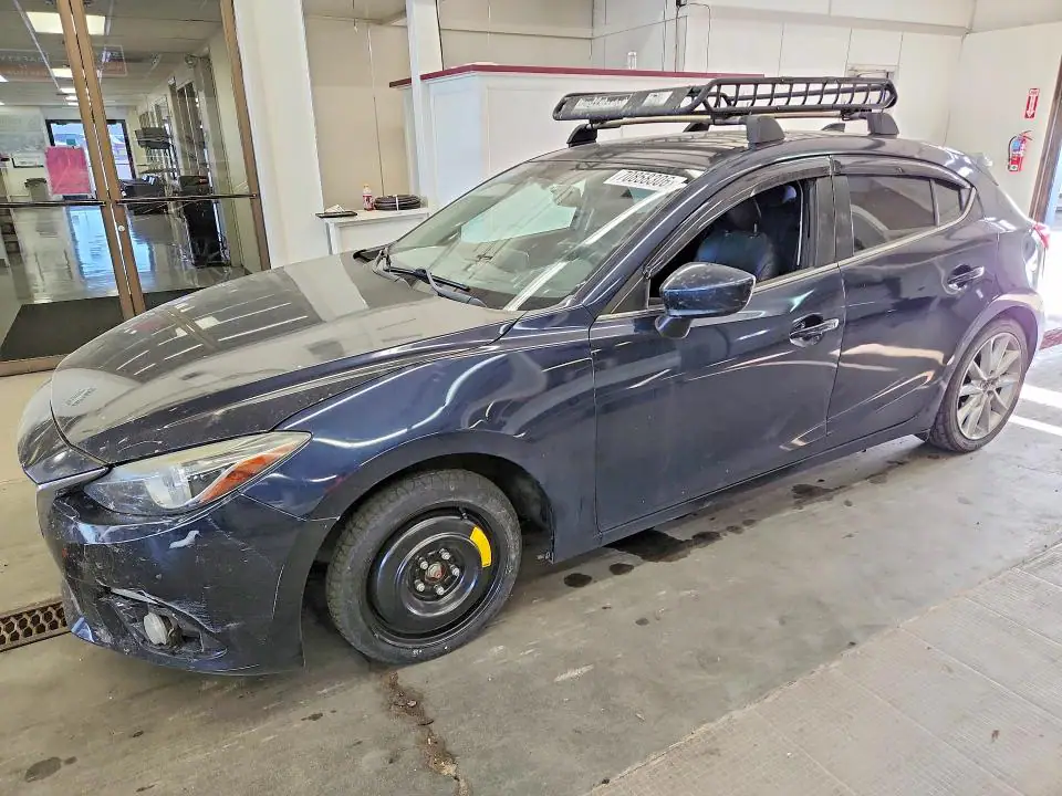 JM1BM1M30F1258285 Mazda 3 2015 — Front end damage, before-repair photo