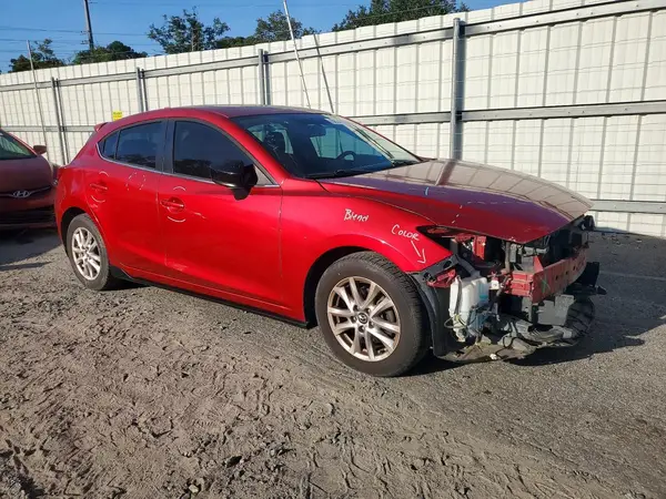 JM1BM1M72G1342581 — 2016 Mazda 3, photo 4 from Copart, Front end