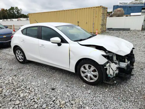 3MZBM1J77GM326459 — 2016 Mazda 3, photo 4 from Copart, Front end