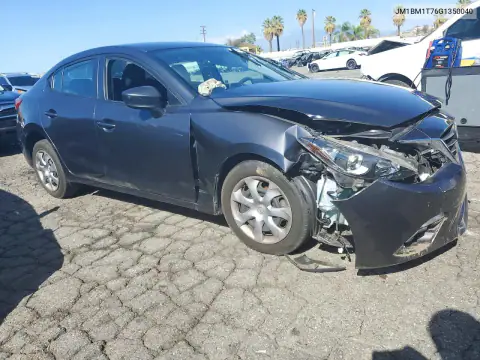 JM1BM1T76G1350040 — 2016 Mazda 3, photo 4 from Copart, Front end