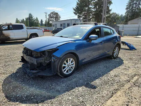 3MZBN1K73HM156114 — 2017 Mazda 3, Przód (Front End), zdjęć przed naprawą