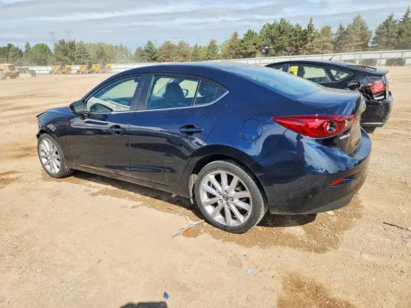 3MZBN1V74HM135784 — 2017 Mazda 3, photo 2 from Copart, Front end