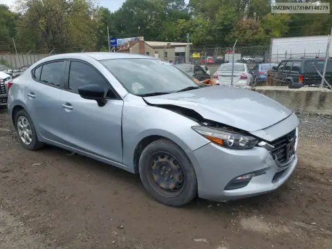 3MZBN1U7XHM148279 — 2017 Mazda 3, photo 4 from Copart, Front end