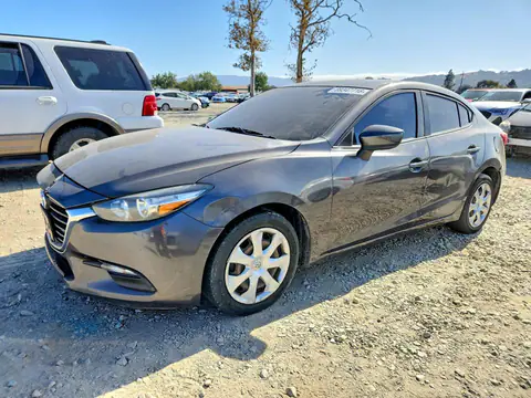 3MZBN1U71HM153709 — 2017 Mazda 3, ПЕРЕДНЯЯ ЧАСТЬ (Front End), фото до ремонта